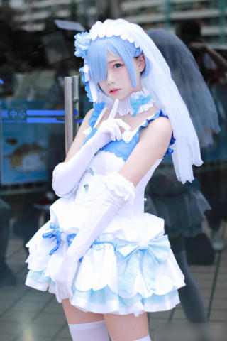 cos婚纱_时崎狂三cos婚纱(3)
