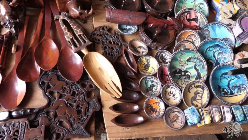 198集:要离开非洲马拉维了,去纪念品市场看一