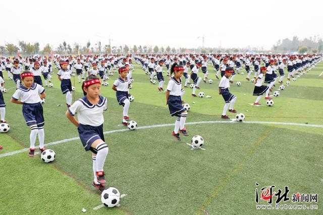 首届京津冀校园足球争霸赛曲周开幕