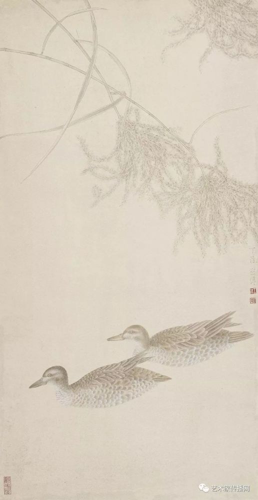宋画之美,厚重之美,意境之美——江宏伟 张铨 工笔画欣赏
