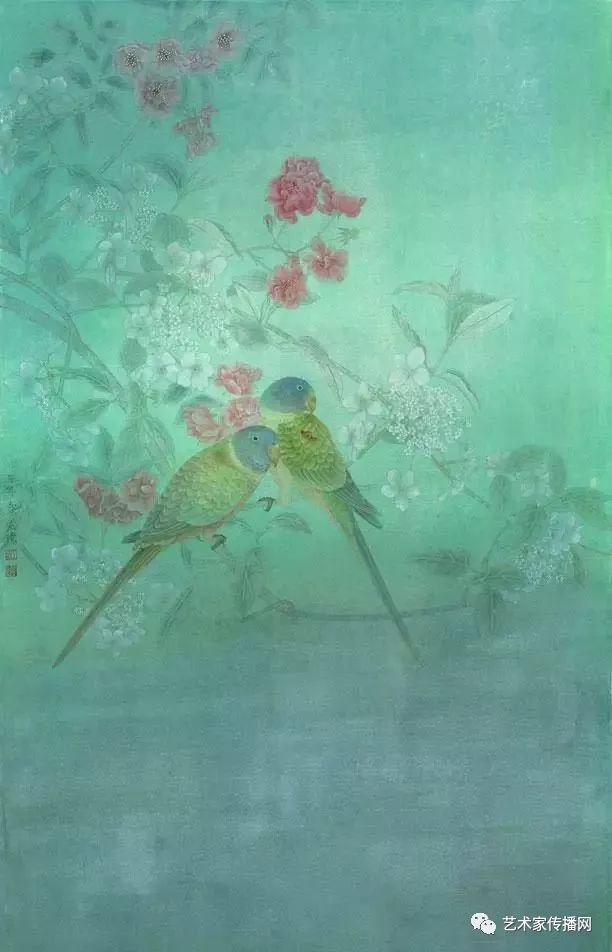 宋画之美,厚重之美,意境之美——江宏伟 张铨 工笔画欣赏