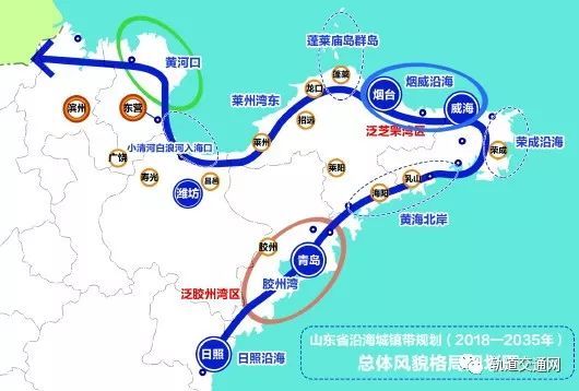 山东沿海城镇带规划获批,将规划建设蓬西城际铁路