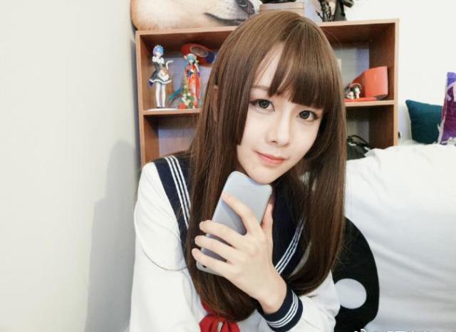 抖音十大女装大佬:第三位像baby,看到第六位时是心动