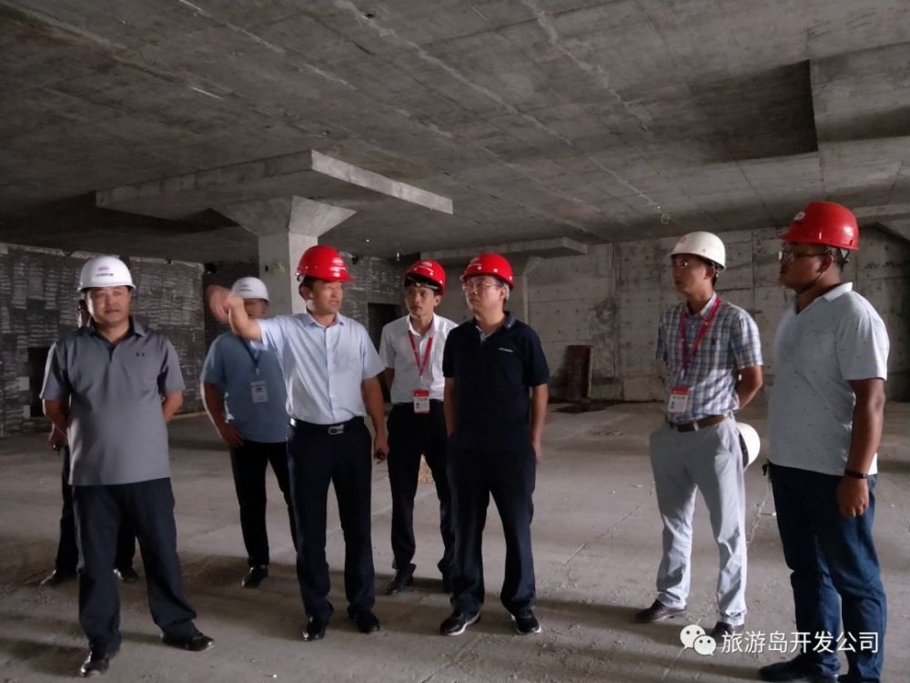 开发公司总经理贾永康深入试验区在建项目现场检查工作