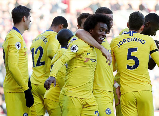 一战超越狂人安帅孔蒂 萨里成切尔西英超历史