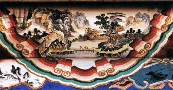 中国古建筑 -- 长廊彩绘