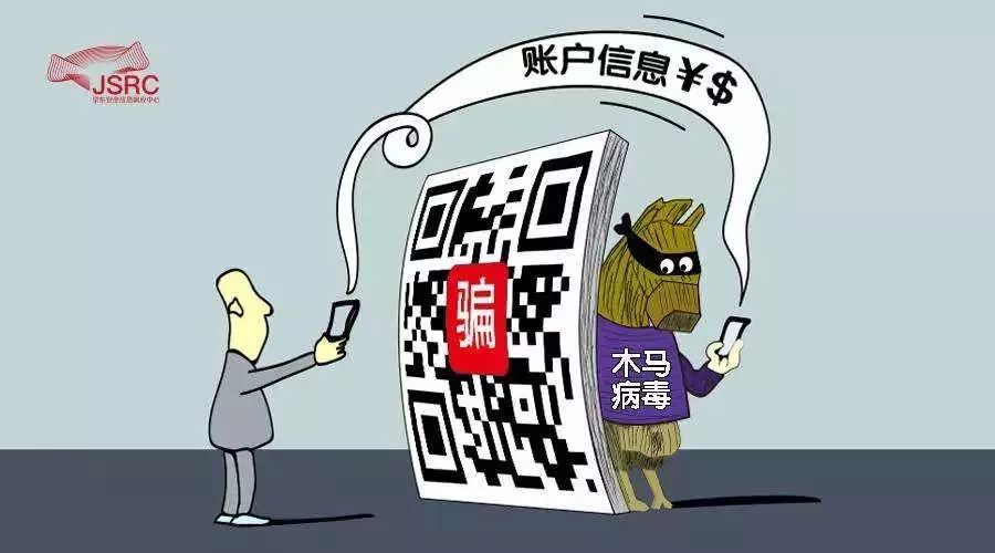 防骗方法:对于不明来源而不确定的二维码, 一定要慎扫!