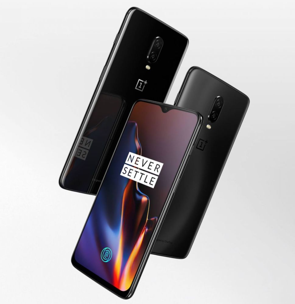 水滴屏+屏幕指纹+超级夜景 一加6T新旗舰手机