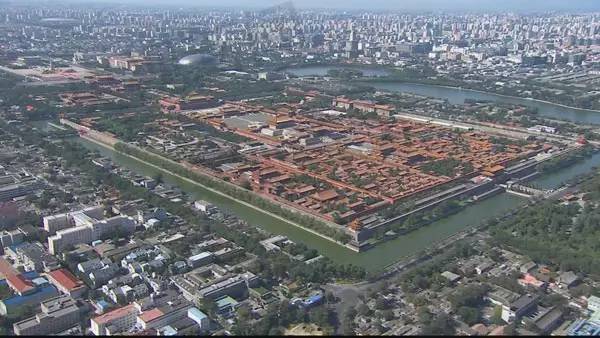 【V观大阅兵】央视航拍:从来没这样看过紫禁城