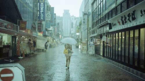 为什么日本很少会能见到有人拿折叠伞?为什么