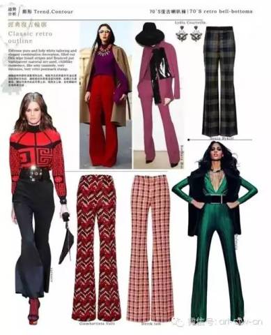趋势分析| 2016SS 70'S复古喇叭裤经典回归_订