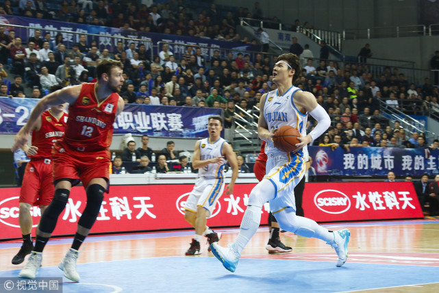 CBA众将通过补测:王哲林上演首秀 CUBA第一