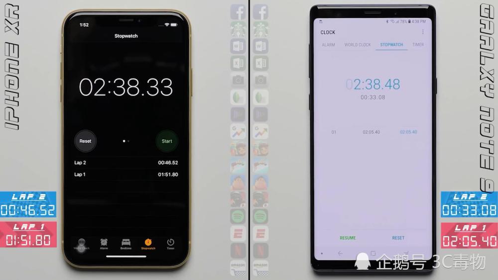 iPhoneXR和三星Note9性能测试:这结果真在意