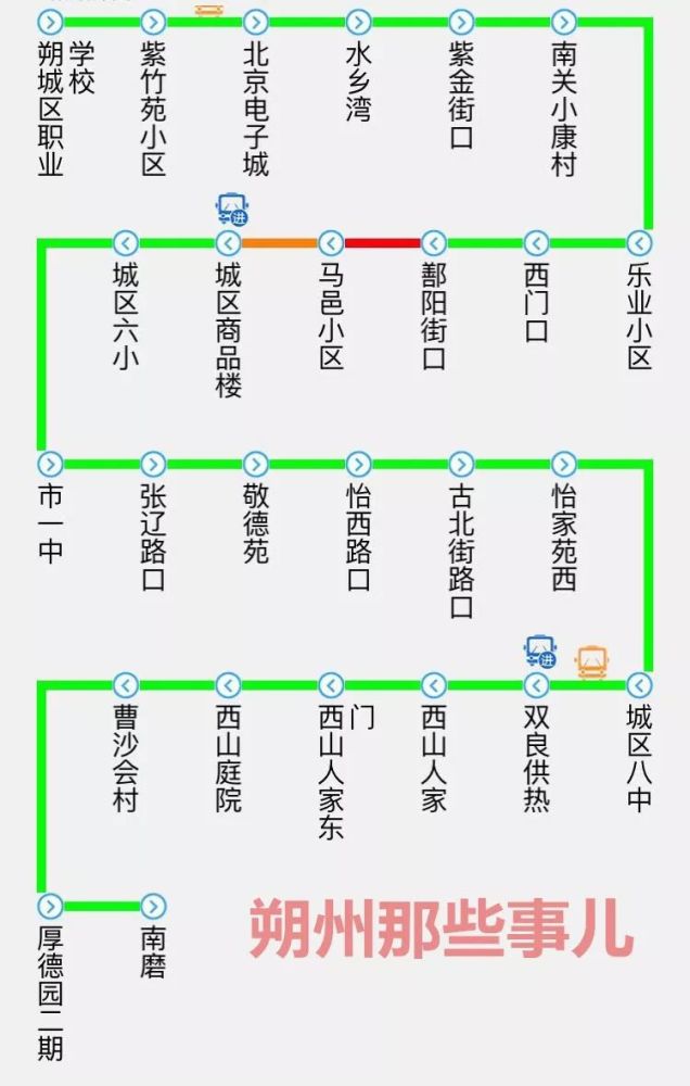 朔州市区17条公交全部恢复运营路线图在这里