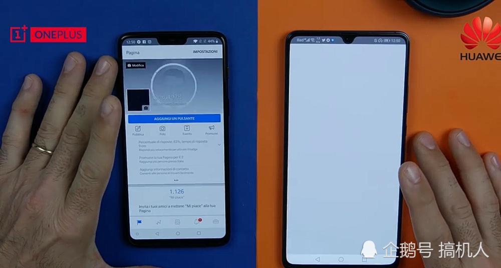 老外拿一加手机6挑战华为Mate20X:结果华为表