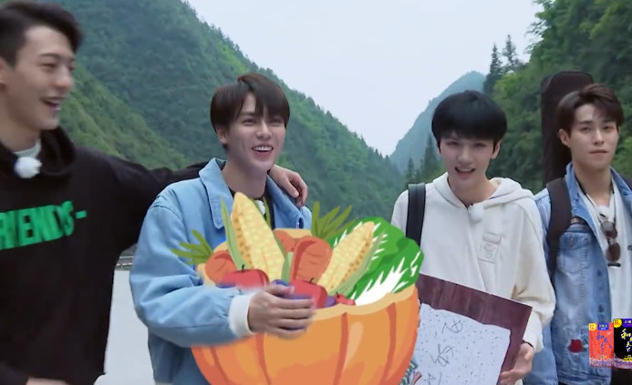 坤音四子的礼物很特别,汪涵被他们的热情吓到