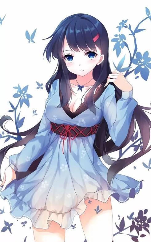 二次元动漫图集:软萌少女,再见你温婉嫣然,我依旧为你