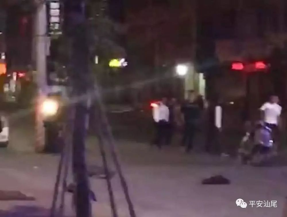 陆丰碣石有人斗殴还开枪?警方迅速调查