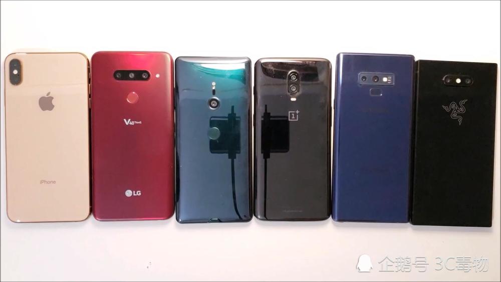 6部手机续航测试:雷蛇2垫底iPhoneXS第五第一