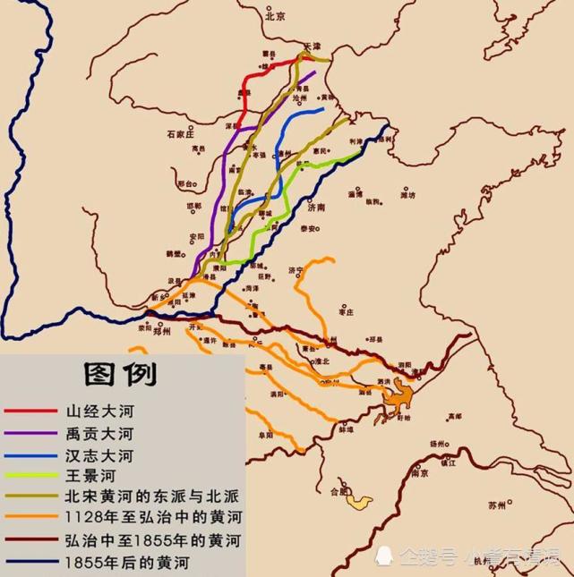 1194年,黄河再次在阳武,也就是今天的河南原阳县决口,经过汴河,泗水河