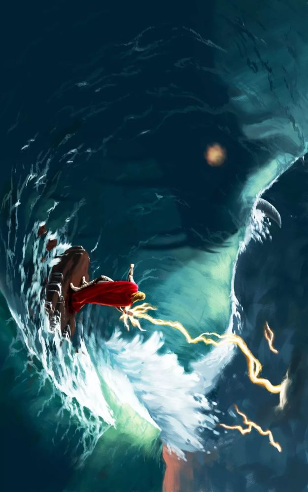 博尔赫斯短诗:《尘世巨蟒》