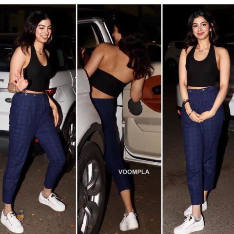 印度国宝级女星希里黛玉的小女儿现身孟买 完全继承高颜值好身材