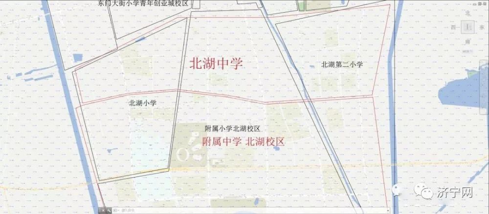 2018年济宁中小学学区划分分布图!看看你家在