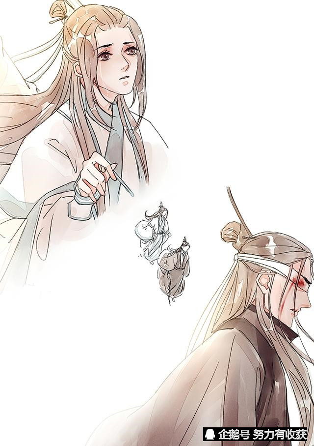 《魔道祖师》双道长的14张图,从相识到分离,让人心疼的一对!