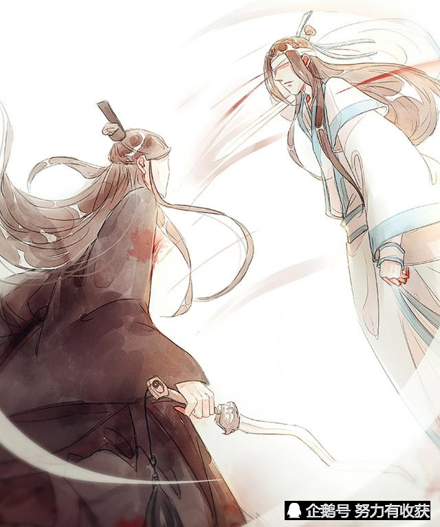 《魔道祖师》双道长的14张图,从相识到分离,让人心疼的一对!