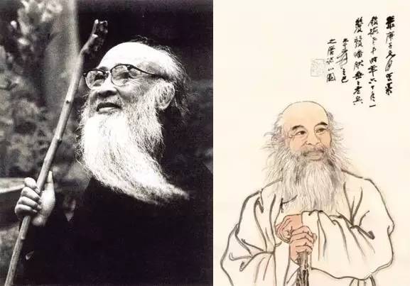 张大千最富于创造性的是人物画,而且他的人物画中,自画像这种题材非常