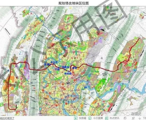 重庆15号线两江新区段,你支持走哪条线?请投出你宝贵