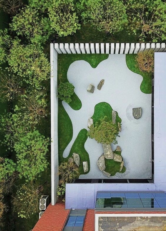 最全日式花园设计,公园住进家里,溪流山丘都是小意思