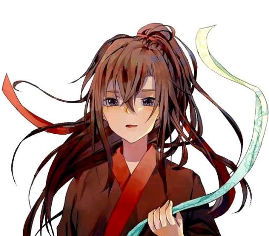 魔道祖师动漫情侣头像,唯美的爱情,是背后沧海桑田的故事!