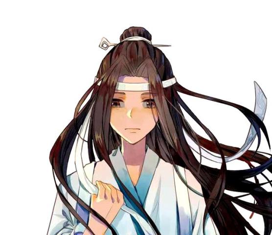 魔道祖师动漫情侣头像,唯美的爱情,是背后沧海桑田的故事!