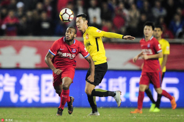 恒大vs泰达首发:徐新顶替郑智 阿奇姆彭PK阿兰