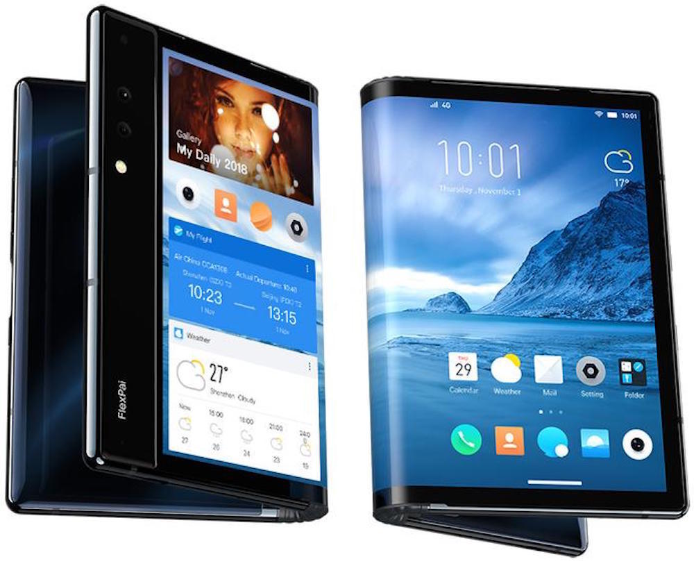 折叠屏智能手机不只三星有 它们也在开发