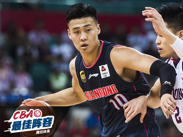 腾讯CBA第三周最强阵:周鹏赵睿领衔郭少落榜