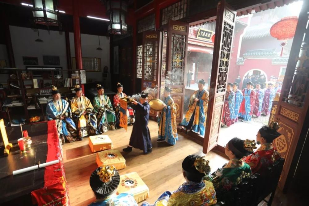 2018武汉长春观道教丛林官学班结业典礼