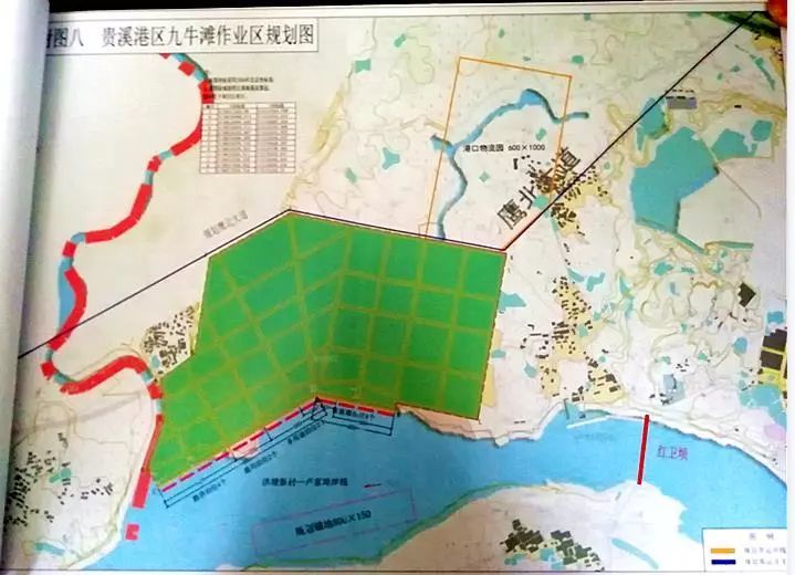 货物流向分析,确定鹰潭港的经济腹地为: 直接腹地:鹰潭市域内范围,除