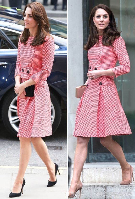 凯特王妃穿皇家蓝连衣裙太优雅，又是旧衣，英媒:“节俭的凯特”