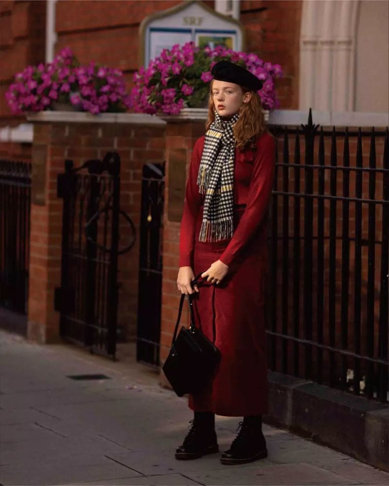 2018围巾流行这么系,气质保暖太时髦了