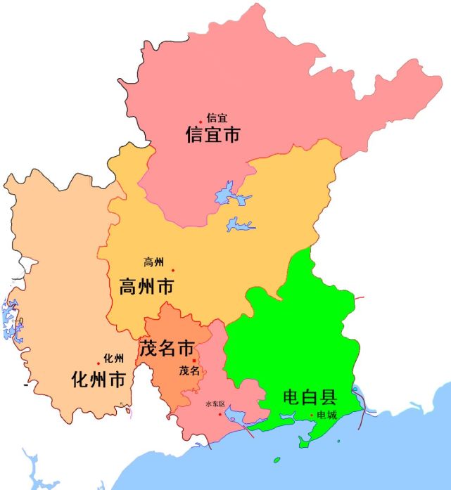 茂名各区县人口外流:高州,化州超过50万,茂南区最少!