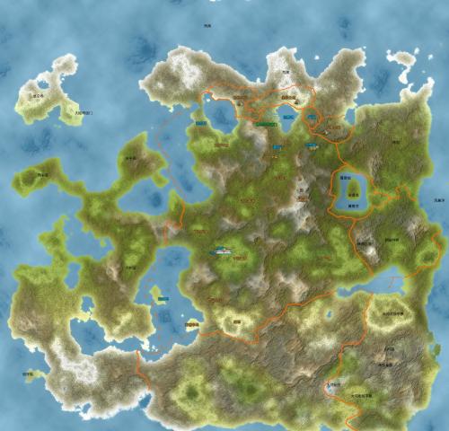 《将夜》世界地图,官方版与民间众版本的区别