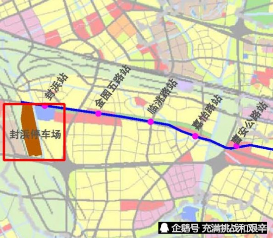 解析上海轨道交通14号线西延伸条件,封浜车辆段与封浜