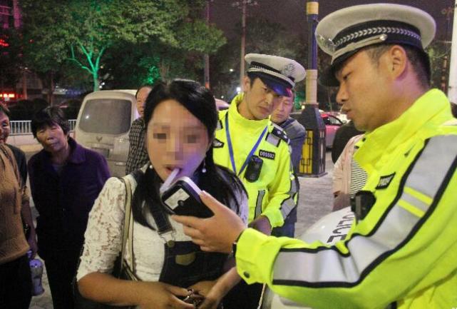 陕西交警国庆节前严查酒驾 多名司机酒驾被查