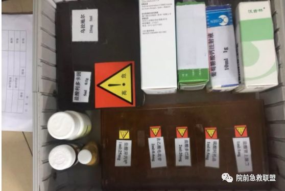 关于院前急救箱及急救药品管理