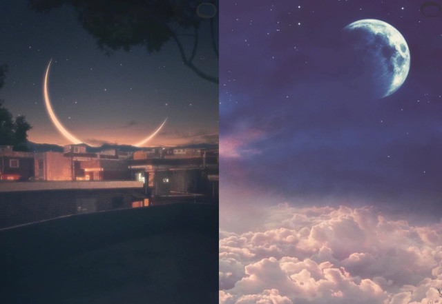 唯美梦幻·星空壁纸:安静的夜晚望天空,才真正懂得什么是孤独!