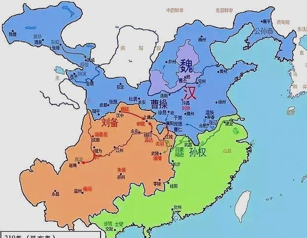 刘备全盛时期的地盘有多大?看完长见识