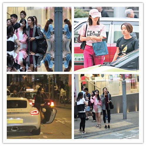 在香港中环街头，没有你遇不到的TVB明星，坐地铁也都能碰到