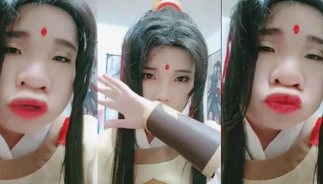 小姐姐抖音cos魔道祖师金凌,被以为是个青铜,下一秒惊艳众人